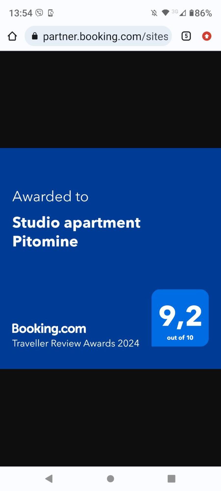 Studio apartment Pitomine Žabljak Esterno foto